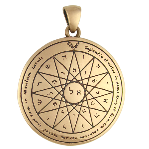 Key of Solomon Talisman for Evocation | 1st Pentacle of
