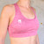 Bamboo Running Crop Top - Pink