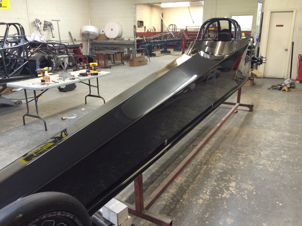 Danny Nelson Racecraft Chassis dragster body