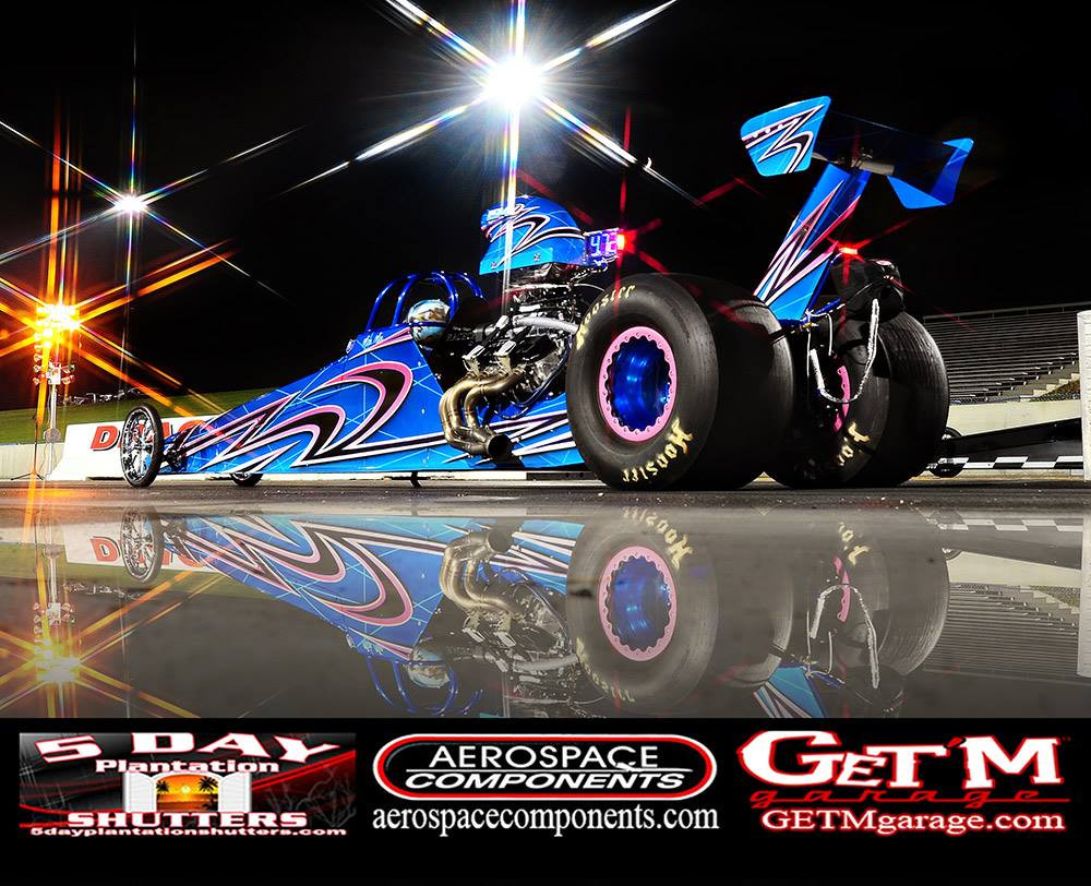 Racecraft Carbon Fiber Mono Strut Rear Wing TOP ONLY, WITH SIDE PLATES