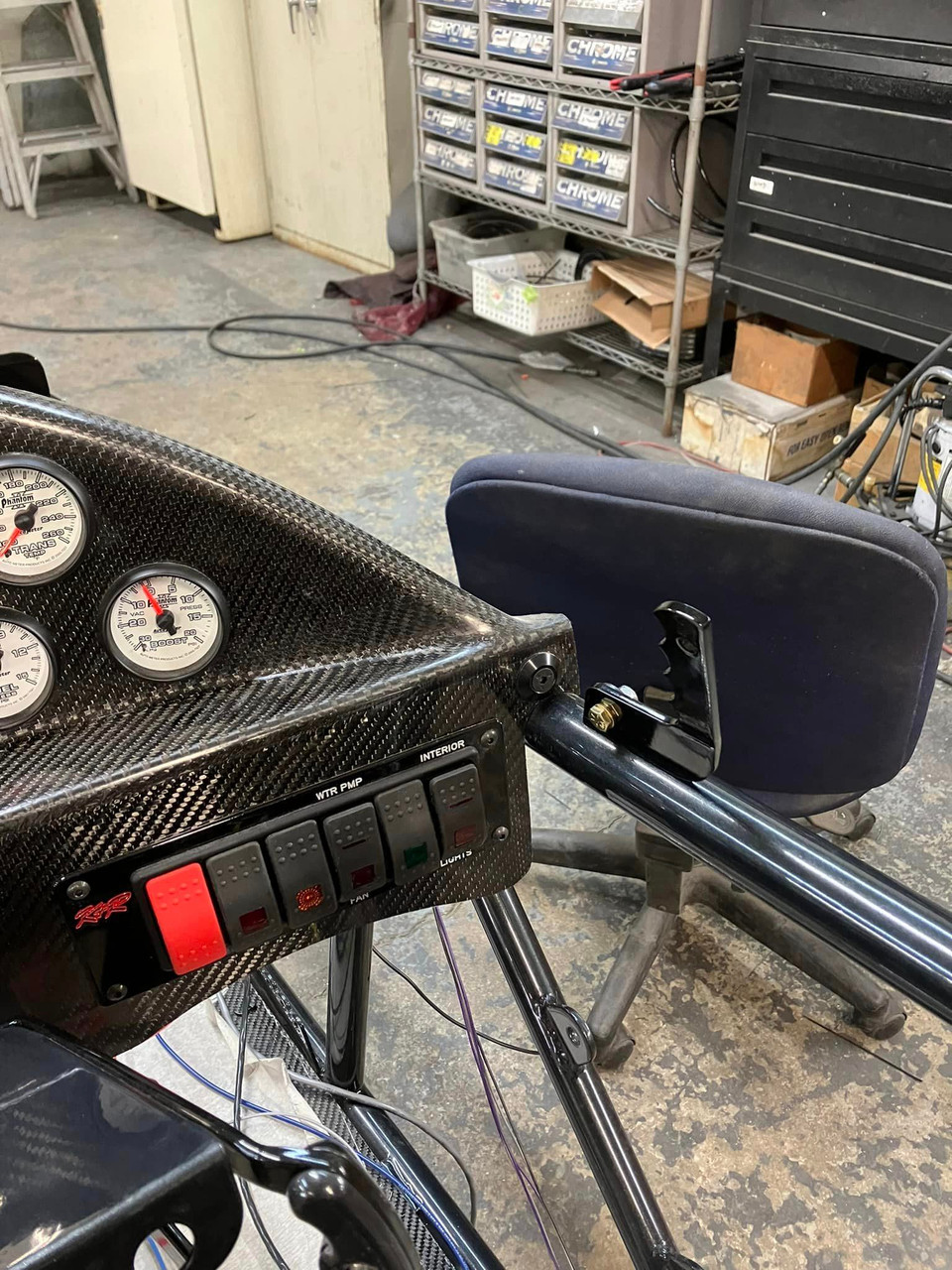 Dragster Cockpit Get Out Handles, Weld On