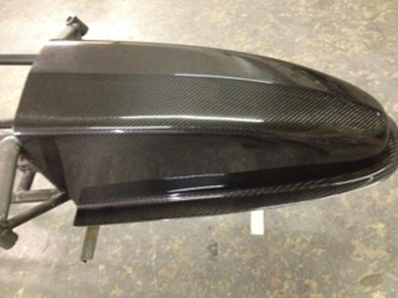 Racecraft Carbon Fiber Nose Piece 09 UP, For Alum. Body