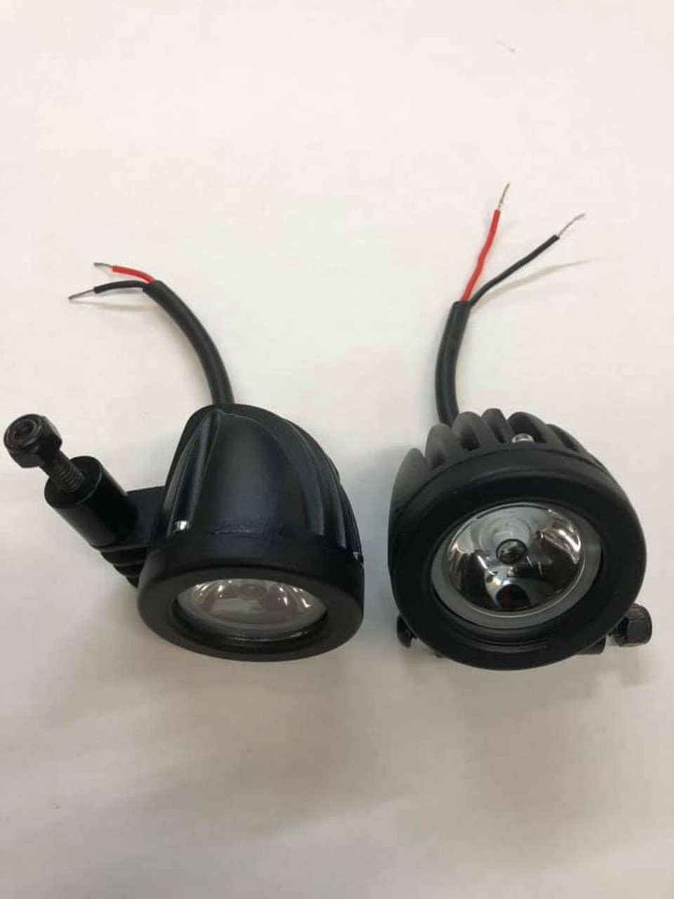 Black Alum. LED Dragster Headlights (pair)