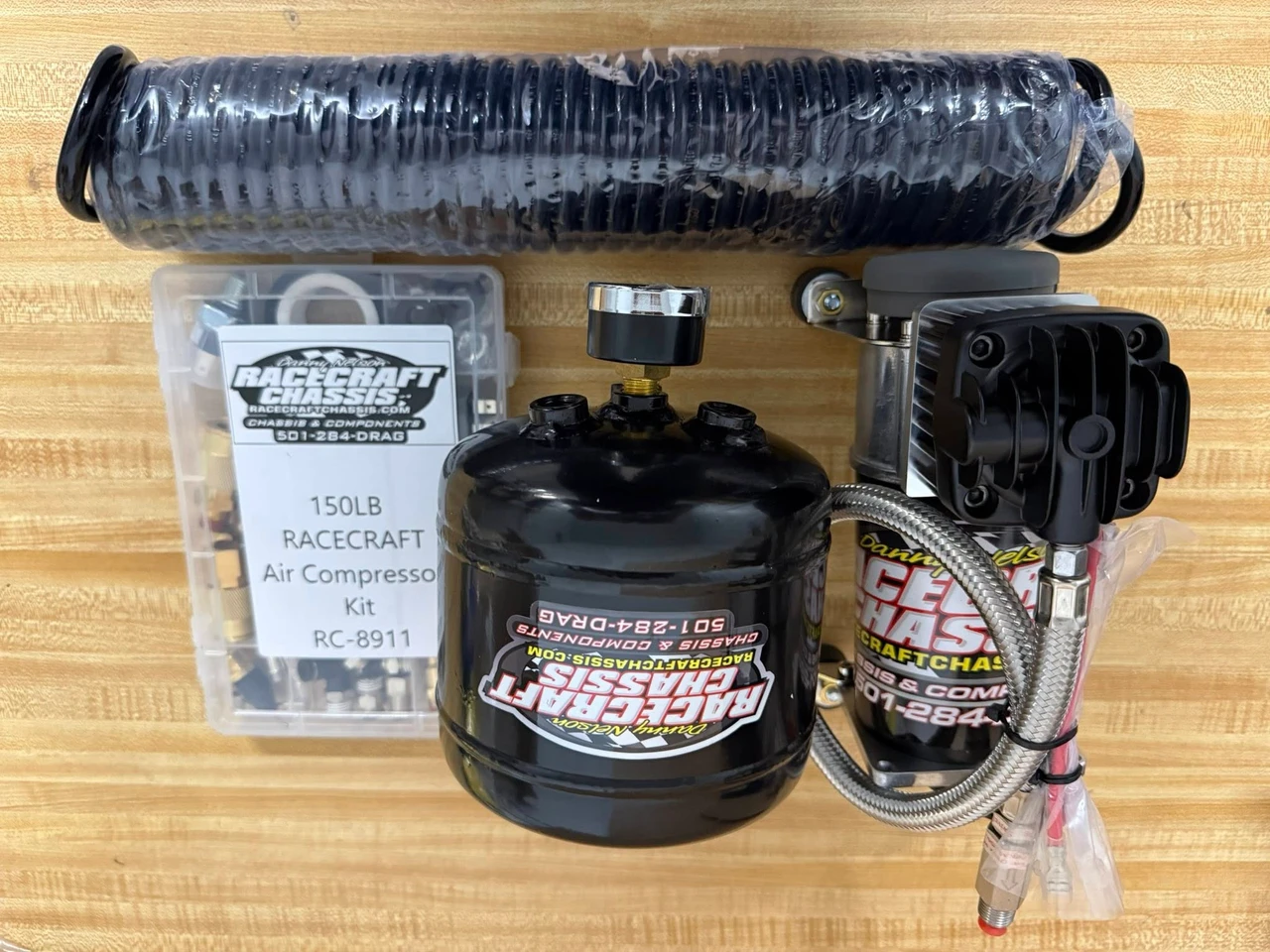 DNRC On Board Air Compressor Kit, 140lb working Pressure 