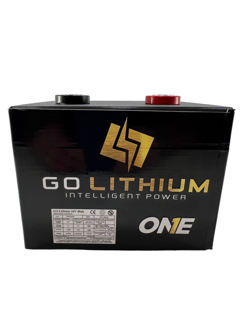 Go Lithium ONE X 16v Racing Battery, 3800 Cranking Amps, GOLONEX, (Free Shipping)
