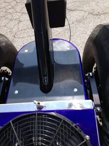 Carbon Fiber Suspension Cover Panel - Upgrade
