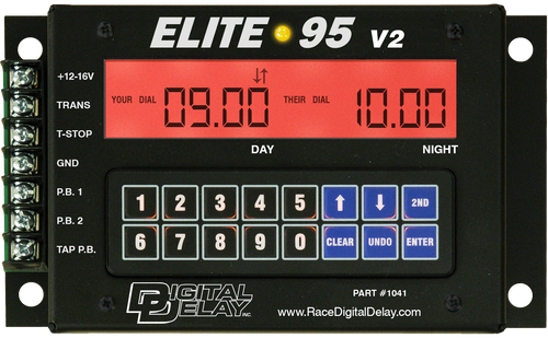 Digital Delay  ELITE 95 V2 Delay Box,  RedLCD BackLite Screen