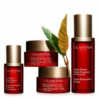 Shop By Brand - Clarins - Clarins Skincare - Super Restorative Range ...