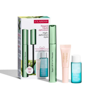 This set combines skincare and make-up to make your eyes sparkle. An express make-up remover that is gentle on the skin but effective on make-up. The Wonder Volume Mascara, which instantly boosts lash volume, day after day. And for plumped lips, use the Lip Perfector.