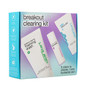 A set of three skincare products for breakout prone skin.

Introducing your new three-step routine to clearer skin. The Dermalogica Clear Start Breakout Clearing Kit features three best-selling favourites, including everything you need to cleanse, treat breakouts, and hydrate skin. Formulated with powerful yet gentle ingredients like salicylic acid, tea tree oil, niacinamide, and hyaluronic acid, your skin will thank you in no time. Inside you’ll find a foaming face wash, a spot treatment and a cooling moisturising jelly. With travel-friendly sizes, so you can get that glow whether you’re at home or on-the-go, your breakouts don’t stand a chance.

Set Includes:

Breakout Clearing Foaming Wash 75ml – A foaming face wash for breakout prone skin, that deeply cleans and purifies to help clear pores for a spot-free finish
Breakout Clearing Booster 10ml – A targeted blemish treatment that works to combat bacteria, for clearer, soothed and even skin
Cooling Aqua Jelly 25ml – A dewy, cooling, jelly-based moisturiser perfect for oily skin, that leaves the skin feeling fresh and lightly hydrated