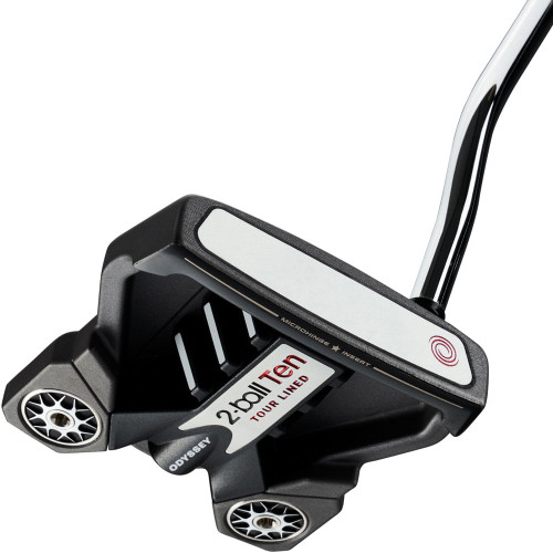 Odyssey 2-Ball Ten Tour Lined Red Stroke Lab Putter 33173