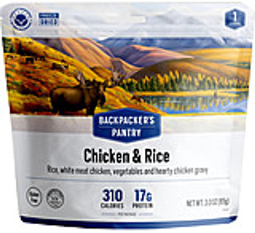 Backpacker's Pantry Chicken &amp; Rice - 1 Serving 4826