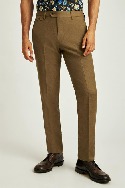 Jetsetter Italian Flannel Dress Pant 31518-camel