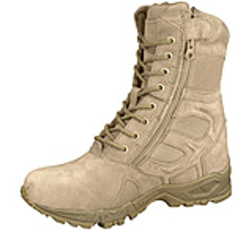 Rothco Forced Entry 8in Deployment Boots w/Side Zipper 4647