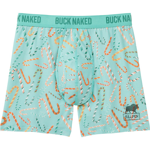 Men's Buck Naked Pattern Bullpen Boxer Briefs 70850