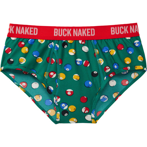 Men's Buck Naked Pattern Briefs 70858