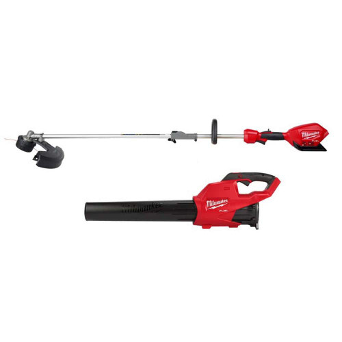 M18 FUEL 120 MPH 450 CFM 18V Lithium-Ion Brushless Cordless Handheld Blower w/M18 FUEL String Trimmer (2-Tool) 326807302