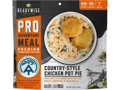 ReadyWise Outdoor Pro Meal Homestyle Classic Chicken Pot Pie Freeze Dried Food 793480