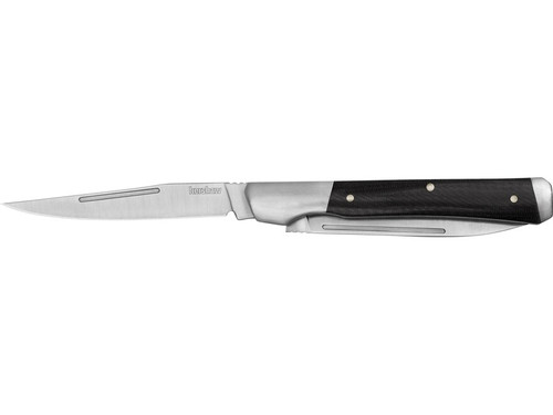 Kershaw Allegory Pocket Knife 3.1" Clip Point 7Cr17MoV Satin Blade Canvas Micarta Handle Black 384593