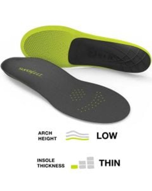 Superfeet Run Support Low Arch Insoles (Carbon) 23741