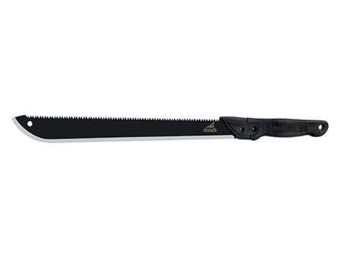 Gerber Gator Machete 18" High Carbon Steel Blade Rubber Handle Black 241771