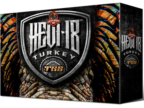 Hevi-Shot Hevi-18 TSS Turkey 20 Gauge Ammo 3" #7 Tungsten Shot 1-1/2 oz Box of 5 200082