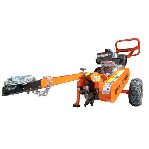 12 in. 14 HP Gas Powered Certified Commercial Stump Grinder with 9 High Speed HPDC Machined Carbide Cutters 309364720