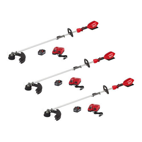 M18 FUEL 18V Lithium-Ion Brushless Cordless QUIK-LOK String Trimmer Kit with Three 8.0 Ah Batteries (3-Tool) 314273071