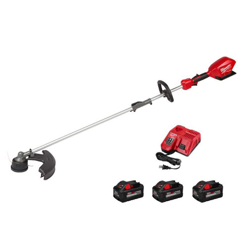 M18 FUEL 18V Lithium-Ion Brushless Cordless QUIK-LOK String Trimmer Kit with (3) 8.0Ah Batteries and (1) Rapid Charger 321559837