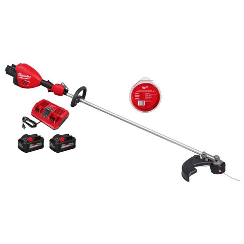 M18 FUEL 18V Brushless Cordless 17 in. Straight Shaft String Trimmer w/0.105 in. x 180 ft. Line, (2) Battery, Charger 328117606