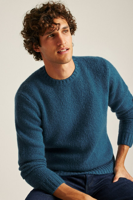 Wool Alpaca Sweater 7809-dutch blue