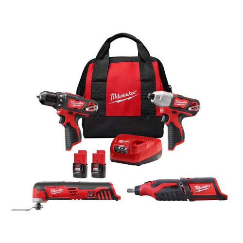 M12 12-Volt Lithium-Ion Cordless 2-Tool Combo Kit with M12 Oscillating Multi-Tool & M12 Rotary Tool 326523319
