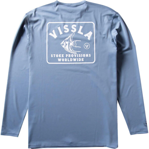 Eco Long-Sleeve Lycra Rash Guard Top - Men's VSLB0XV