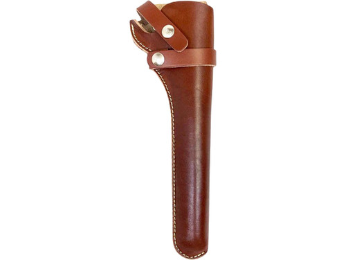 Hunter 1100 Snap-Off Belt OWB Holster Right Hand 9.5" Barrel Colt Buntline Scout Leather Chestnut 487918