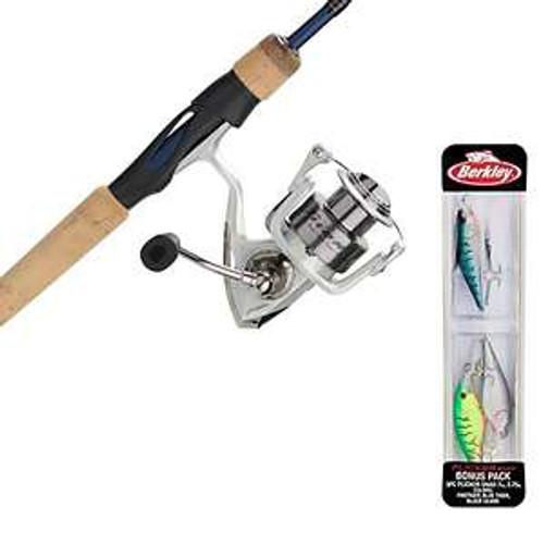 Pflueger Trion Fenwick Eagle Spinning Combo with Bait Pack 04338848133