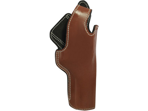 DeSantis Gunhide Dual Angle Hunter OWB Holster Left Hand Smith & Wesson L Frame 4" Leather Tan 706756