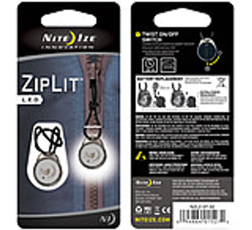 Nite Ize LED Ziplit Zipper Lights 2760