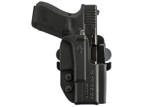 Comp-Tac International Outside the Waistband Holster Right Hand for Glock 43 Kydex Black- Blemished 931580
