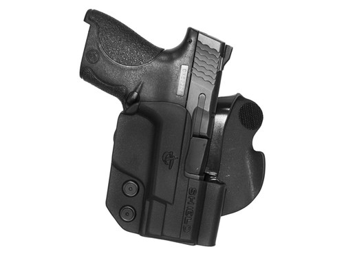 Comp-Tac Paddle FBI Cant Outside the Waistband Holster Right Hand for Glock 43 Kydex Black- Blemished 463577