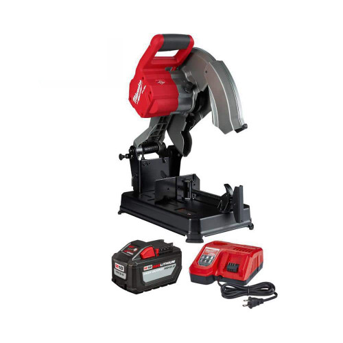 M18 FUEL 18-Volt Lithium-Ion Brushless Cordless 14 in. Abrasive Cut-Off Saw Kit with One 12.0Ah Battery 316856392