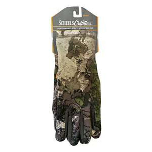 Men's Scheels Outfitters Stretch Fleece Midweight Hunting Gloves 43552-0V2-289C-SC