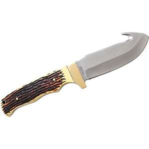 Uncle Henry Gut Hook 185Uh Stagalon Fixed Knife 66112007876