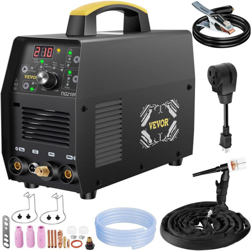 3-in-1 HF TIG ARC Clean Welder 210 Amp Welding Machine with Pulse and Torch 323252968