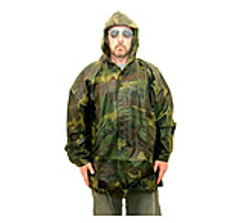 Military Surplus GI Camouflage Rain Parka - Men's 4853