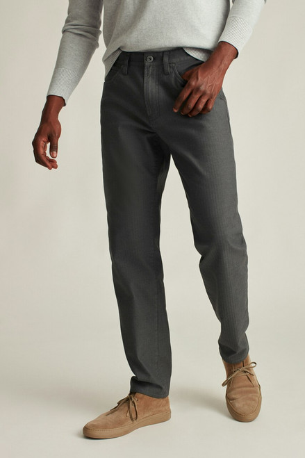 Herringbone 5-Pocket Pants 7782-asphalt grey