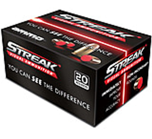 Ammo, Inc. STREAK .380 ACP 100 grain Tracer-Like Full Metal Jacket Brass Cased Centerfire Visual Pistol Ammunition 4497