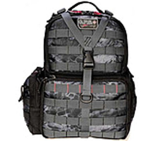 GPS Tall Tactical Range Backpack, Holds 3 Handguns 2889