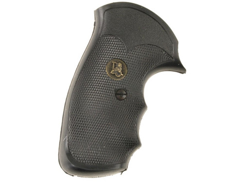 Pachmayr Gripper Grips with Finger Grooves S&W J-Frame Square Butt Rubber Black- Blemished 968255