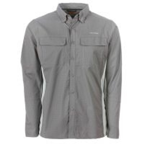 Grundens Binnacle Long Sleeve Shirt - Charcoal - Large c0b4f241767d9d2534239e568e00ddd1