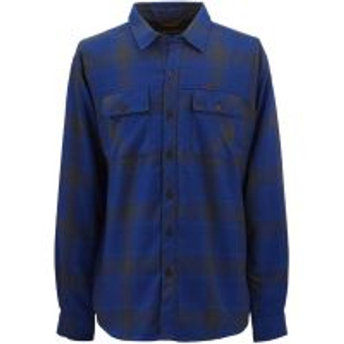 Grundens Kodiak Long Sleeve Shirts - Ombre Sodalite - Large a25eac30e3c29cc42272209a6c991090